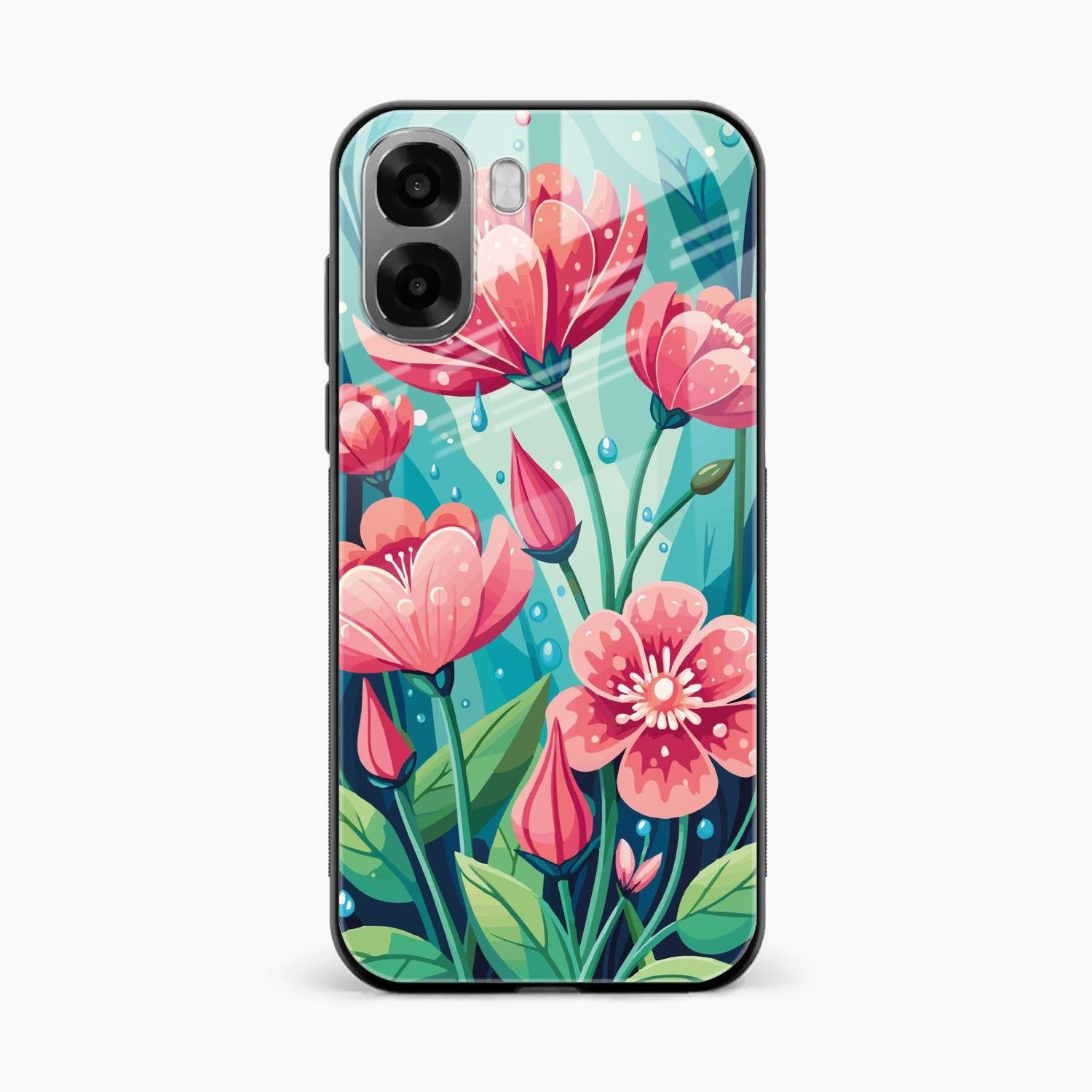Tears of Spring Glass Case Cover For Oppo K14x 5G