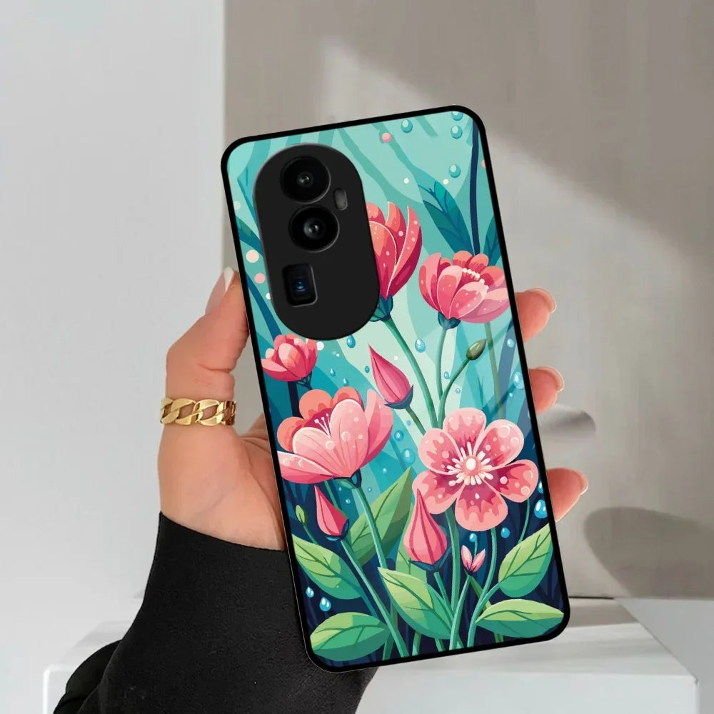 Tears of Spring Glass Case Cover For Oppo - ShopOnCliQ