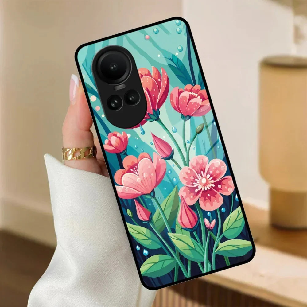 Tears of Spring Glass Case Cover For Oppo - ShopOnCliQ