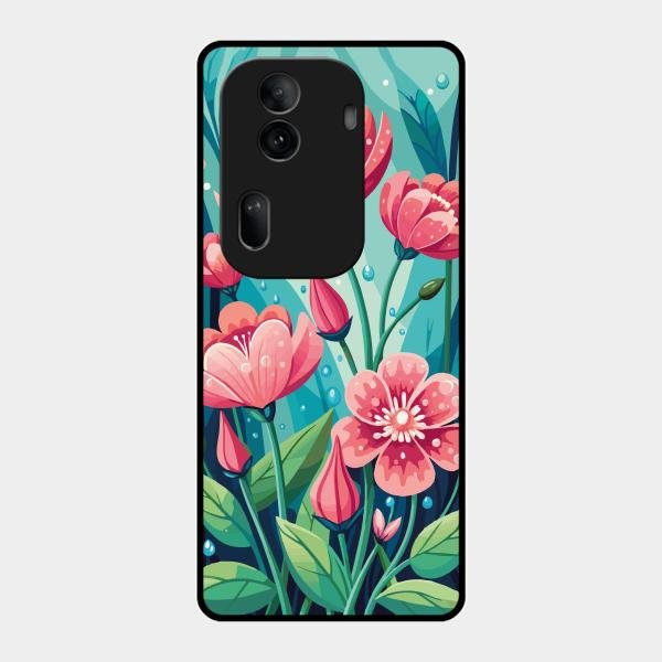 Tears of Spring Glass Case Cover For Oppo Reno 11 Pro 5G