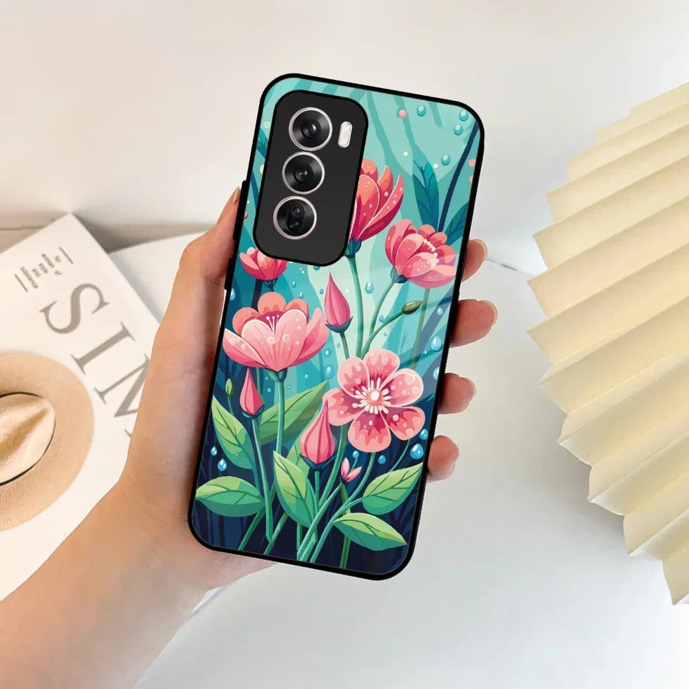 Tears of Spring Glass Case Cover For Oppo - ShopOnCliQ
