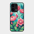 Tears of Spring Glass Case Cover For Oppo Reno 13 5G