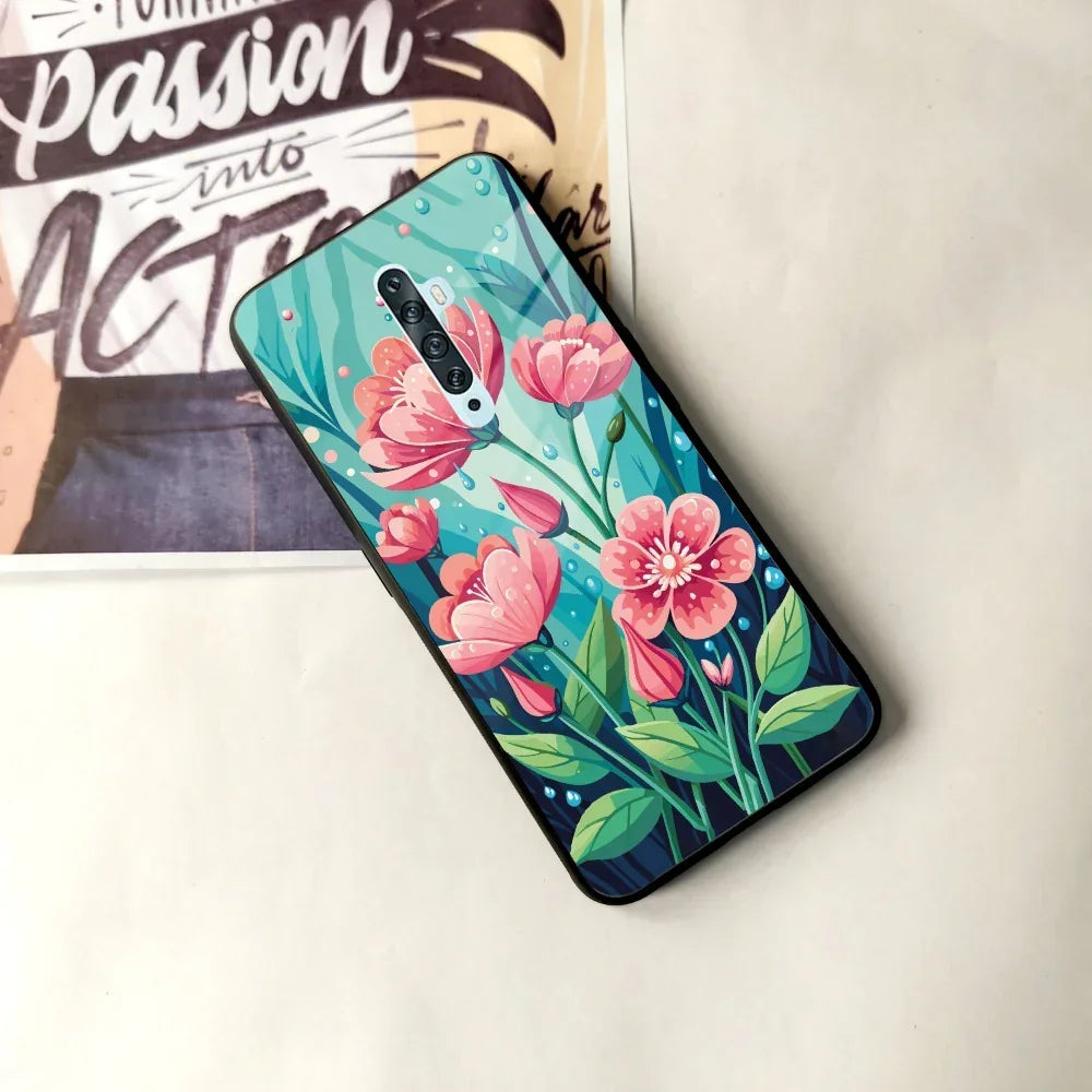 Tears of Spring Glass Case Cover For Oppo - ShopOnCliQ
