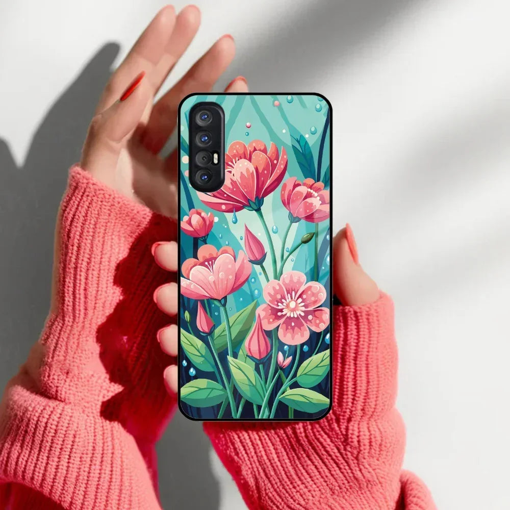 Tears of Spring Glass Case Cover For Oppo - ShopOnCliQ