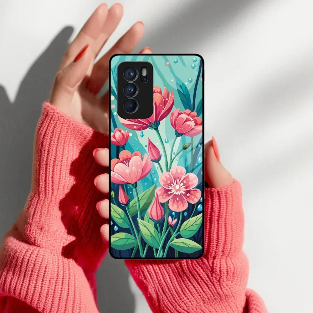 Tears of Spring Glass Case Cover For Oppo - ShopOnCliQ