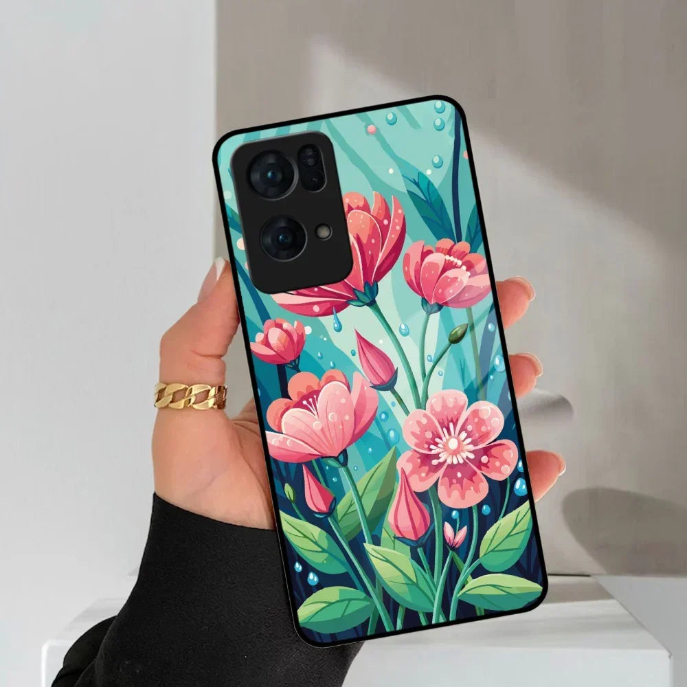 Tears of Spring Glass Case Cover For Oppo - ShopOnCliQ