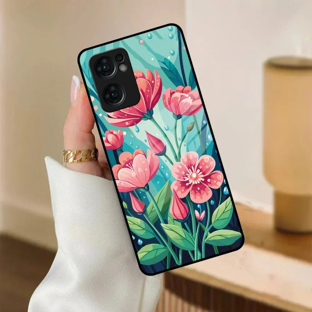 Tears of Spring Glass Case Cover For Oppo - ShopOnCliQ