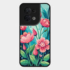 Tears of Spring Glass Case Cover For Oppo Reno 8 5G