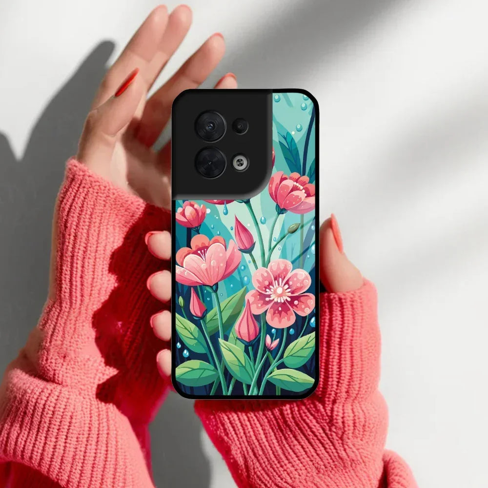 Tears of Spring Glass Case Cover For Oppo - ShopOnCliQ