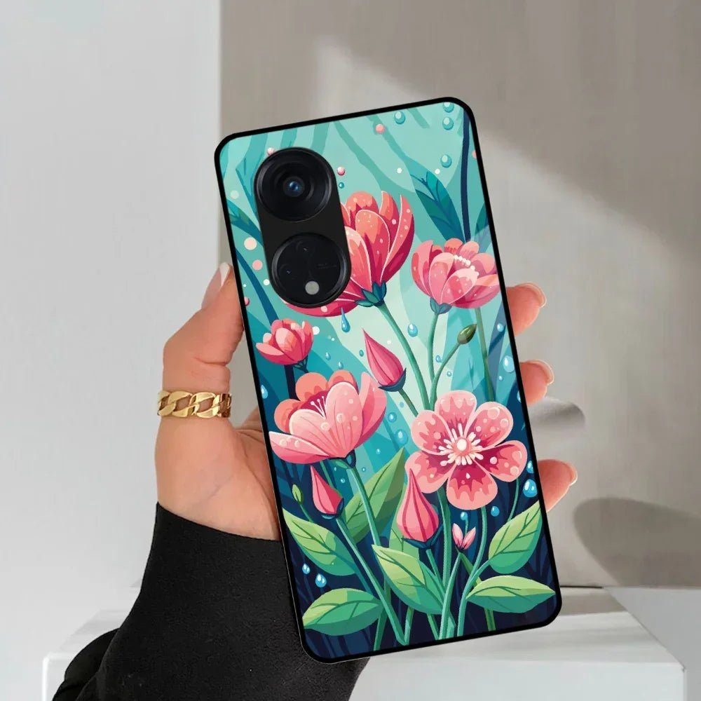 Tears of Spring Glass Case Cover For Oppo - ShopOnCliQ