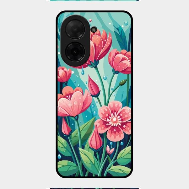 Tears of Spring Glass Case Cover For Poco C71