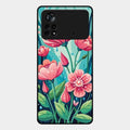 Tears of Spring Glass Case Cover For Poco X4 Pro 5G