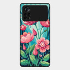 Tears of Spring Glass Case Cover For Poco X4 Pro 5G