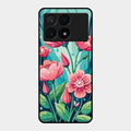 Tears of Spring Glass Case Cover For Poco X6 Pro 5G