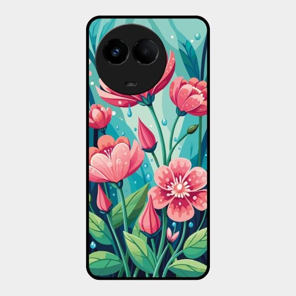 Tears of Spring Glass Case Cover For Realme 11 5G