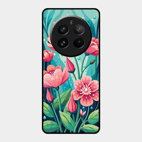 Tears of Spring Glass Case Cover For Realme 12 Pro Plus 5G