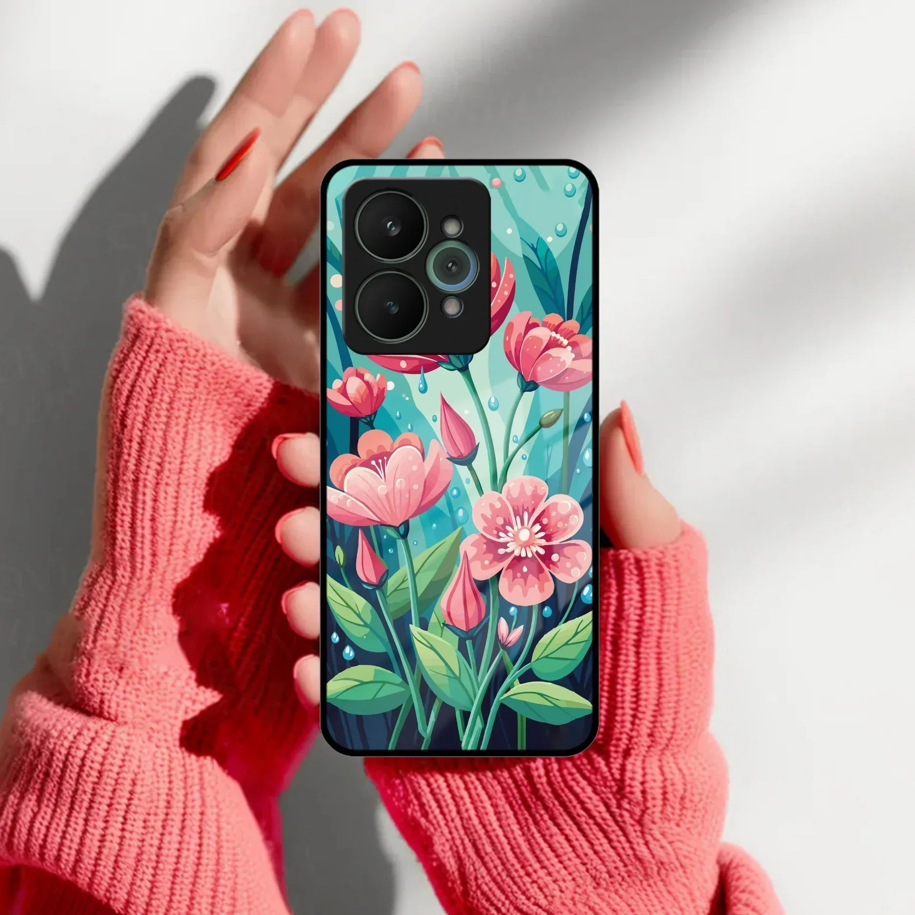 Tears of Spring Glass Case Cover For Realme/Narzo - ShopOnCliQ