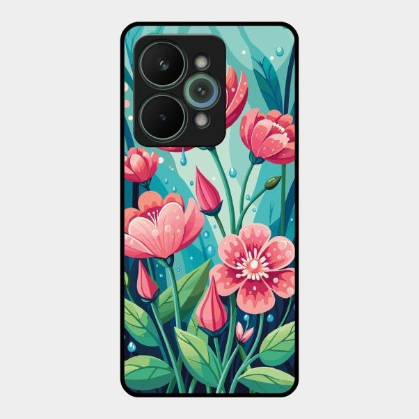Tears of Spring Glass Case Cover For Realme 15 Pro 5G