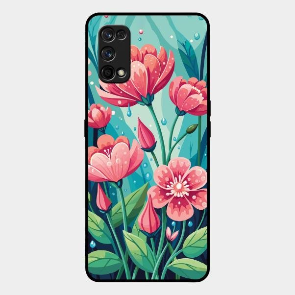Tears of Spring Glass Case Cover For Realme 7 Pro