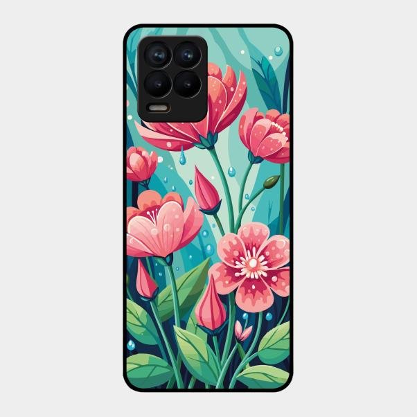 Tears of Spring Glass Case Cover For Realme 8 Pro