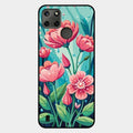 Tears of Spring Glass Case Cover For Realme C21Y