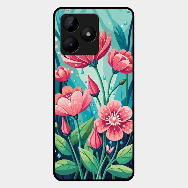 Tears of Spring Glass Case Cover For Realme C53