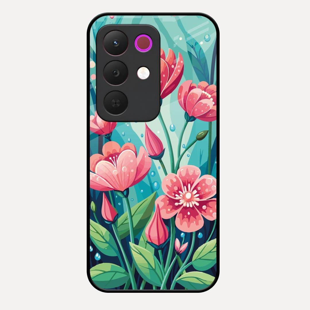 Tears of Spring Glass Case Cover For Realme C85 5G
