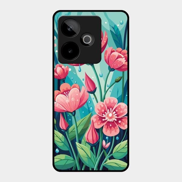 Tears of Spring Glass Case Cover For Realme Gt 7 5G