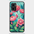 Tears of Spring Glass Case Cover For Redmi 11 Prime 5G