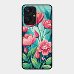 Tears of Spring Glass Case Cover For Redmi 13C 5G