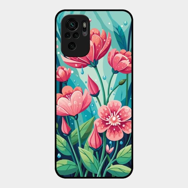 Tears of Spring Glass Case Cover For Redmi Note 10