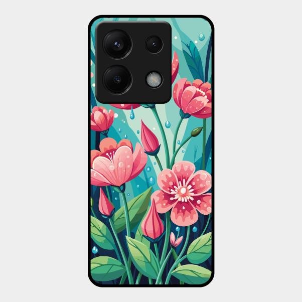 Tears of Spring Glass Case Cover For Redmi Note 13 Pro 5G
