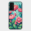 Tears of Spring Glass Case Cover For Samsung Galaxy A15 5G