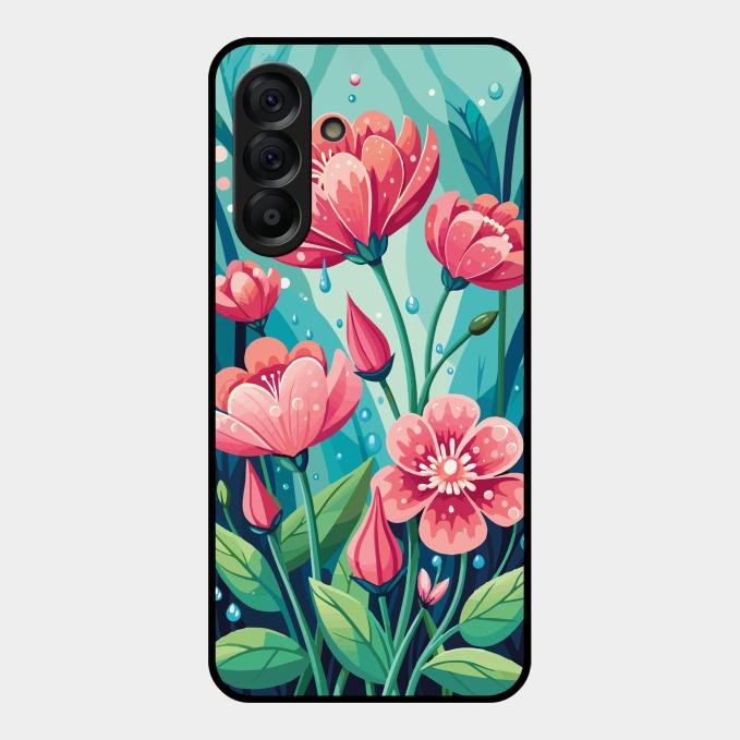 Tears of Spring Glass Case Cover For Samsung Galaxy A17 5G