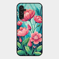 Tears of Spring Glass Case Cover For Samsung Galaxy F34 5G