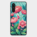 Tears of Spring Glass Case Cover For Samsung Galaxy F54 5G