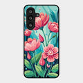 Tears of Spring Glass Case Cover For Samsung Galaxy F56 5G