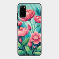 Tears of Spring Glass Case Cover For Samsung Galaxy S20