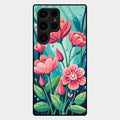 Tears of Spring Glass Case Cover For Samsung Galaxy S24 Ultra 5G