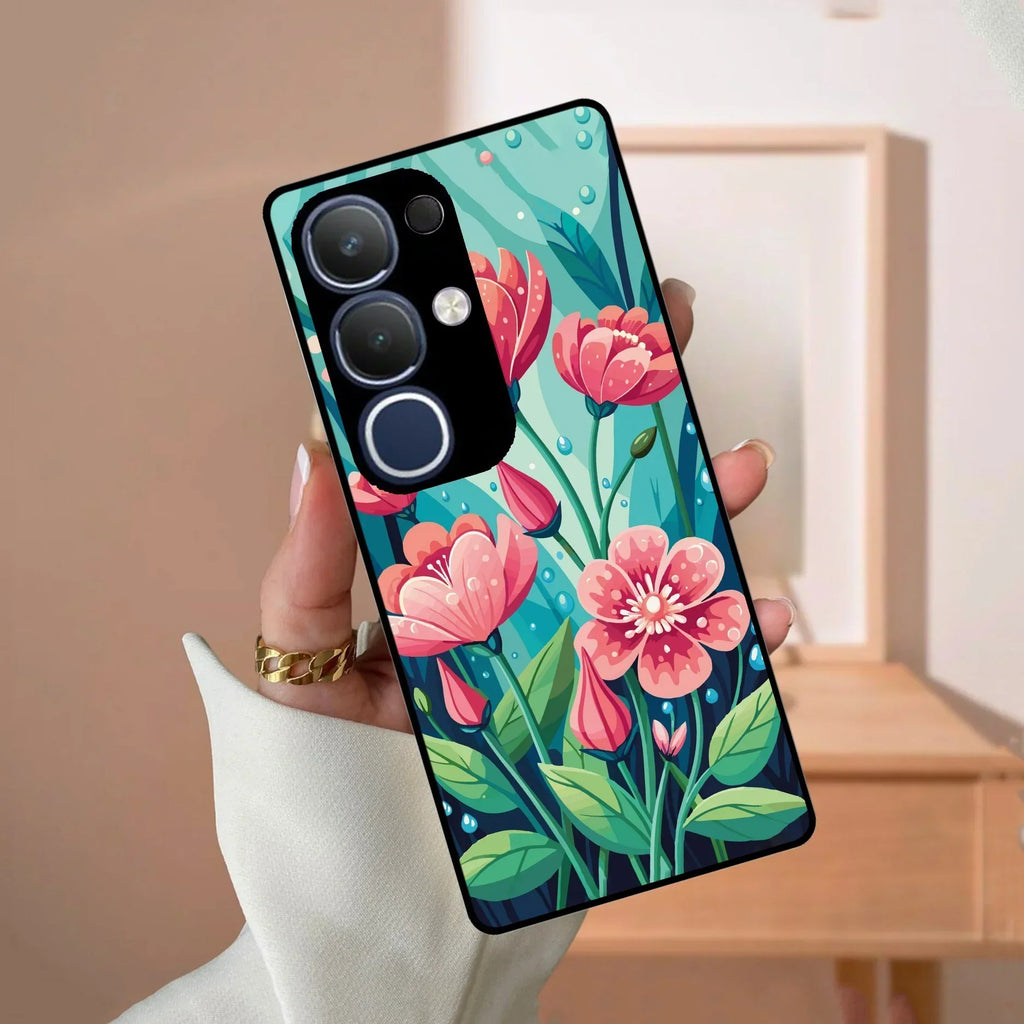 Tears of Spring Glass Case Cover For Vivo - ShopOnCliQ