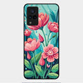 Tears of Spring Glass Case Cover For Vivo V21 5G