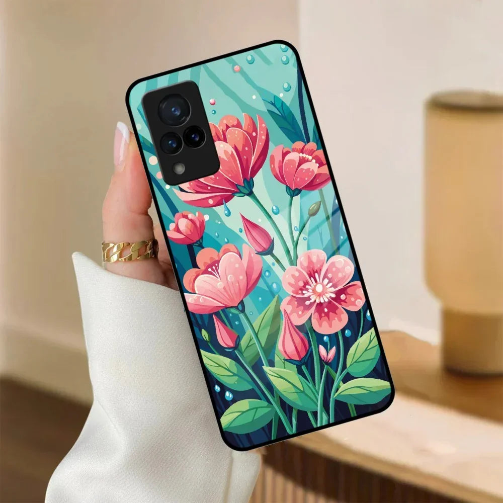 Tears of Spring Glass Case Cover For Vivo - ShopOnCliQ