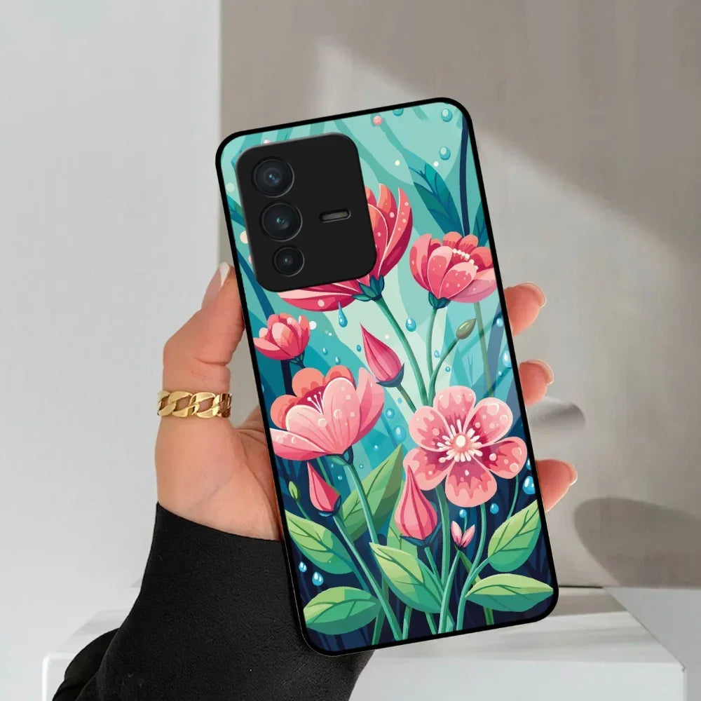 Tears of Spring Glass Case Cover For Vivo - ShopOnCliQ