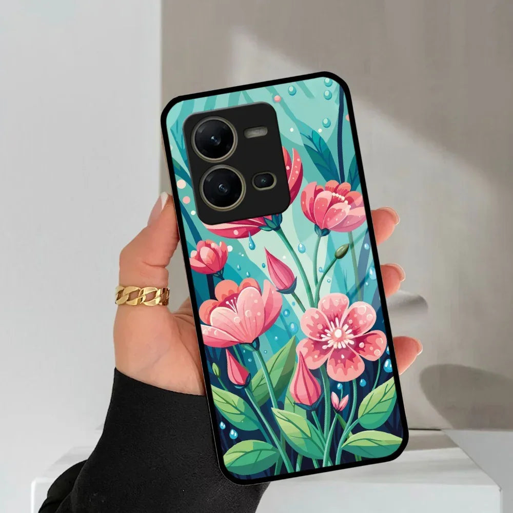 Tears of Spring Glass Case Cover For Vivo - ShopOnCliQ
