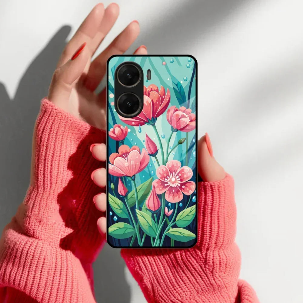 Tears of Spring Glass Case Cover For Vivo - ShopOnCliQ
