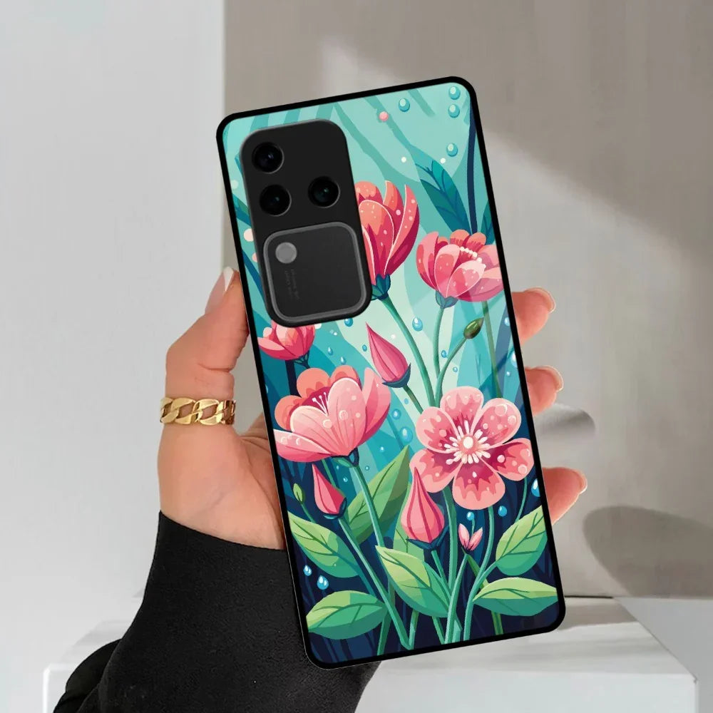 Tears of Spring Glass Case Cover For Vivo - ShopOnCliQ