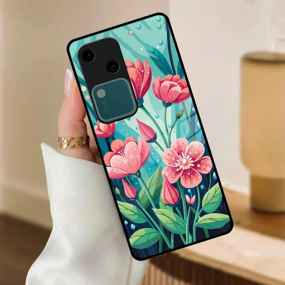 Tears of Spring Glass Case Cover For Vivo - ShopOnCliQ
