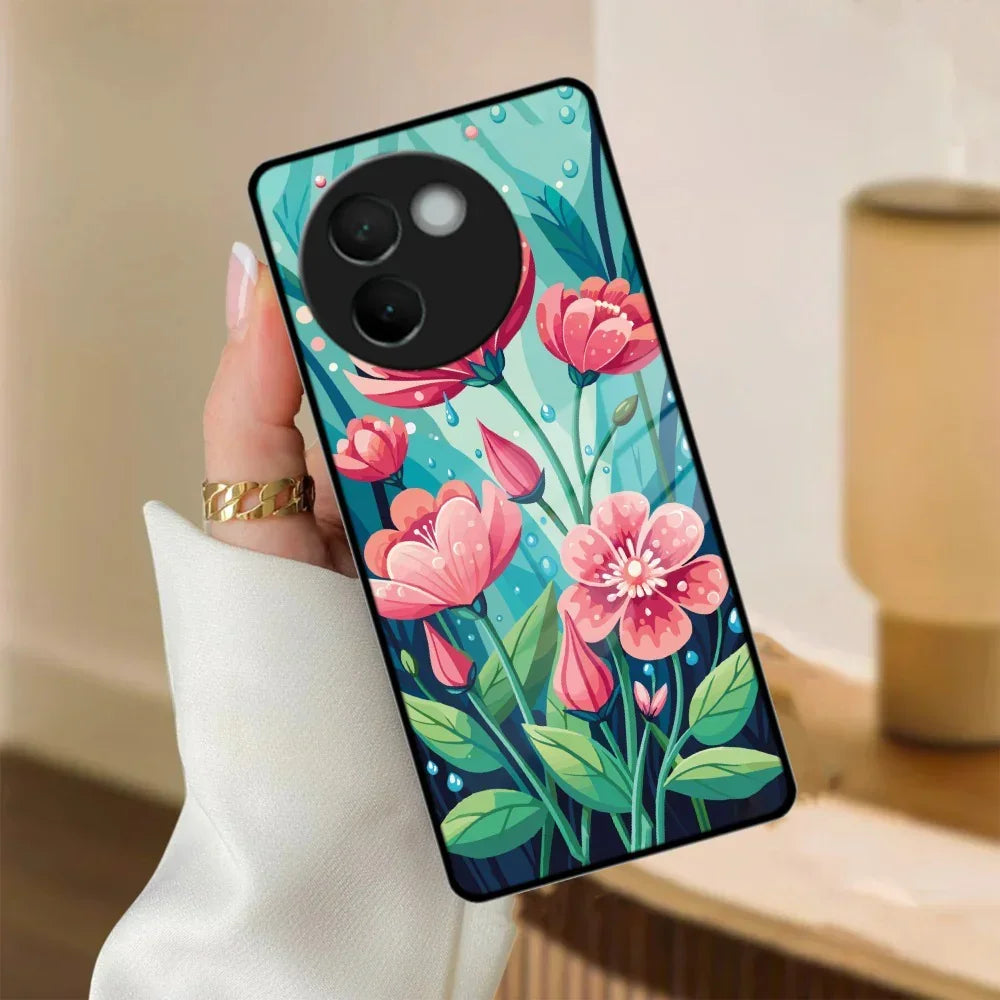 Tears of Spring Glass Case Cover For Vivo - ShopOnCliQ