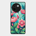 Tears of Spring Glass Case Cover For Vivo V30E 5G