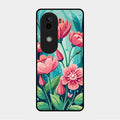 Tears of Spring Glass Case Cover For Vivo V40E 5G